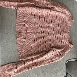 LIKE NEW Medium Anthropologie Knit Crop Sweater